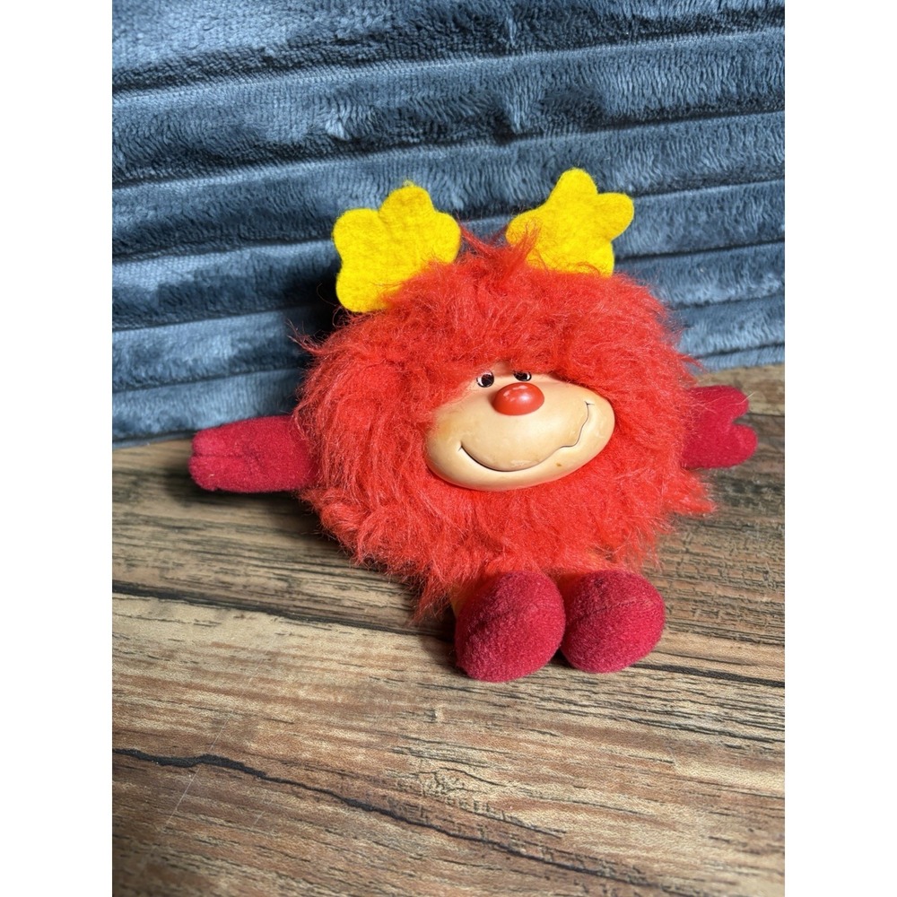 Vintage Hallmark 1983  Mattel Rainbow Brite Red Romeo Sprite Plush Toy